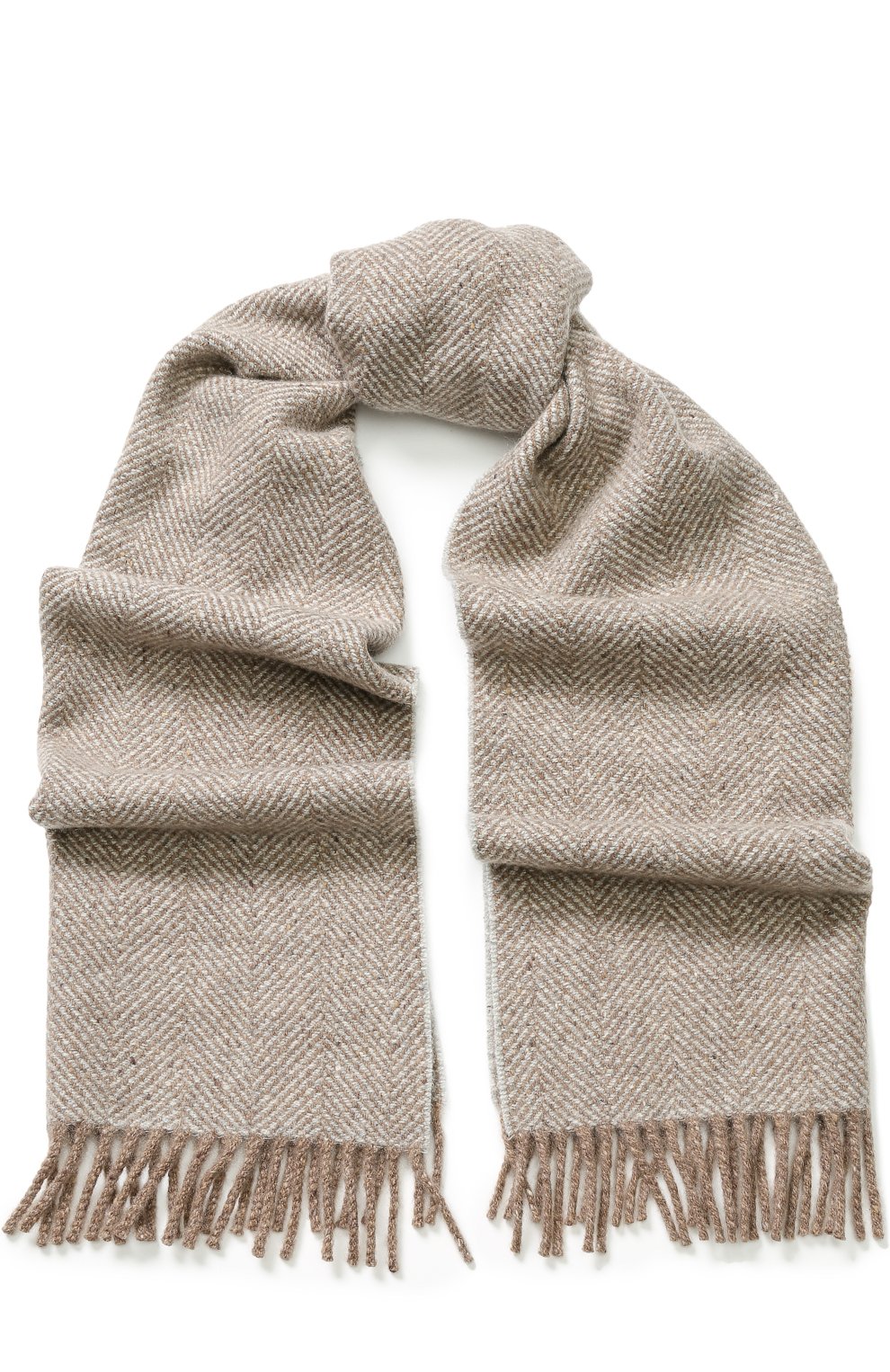 Кашемировый шарф с бахромой LORO PIANA, арт. FAC8033, фото 1