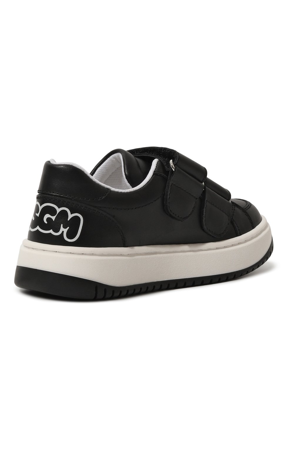 Кожаные кеды MSGM KIDS, арт. 79848/VAR2/28-35, фото 3