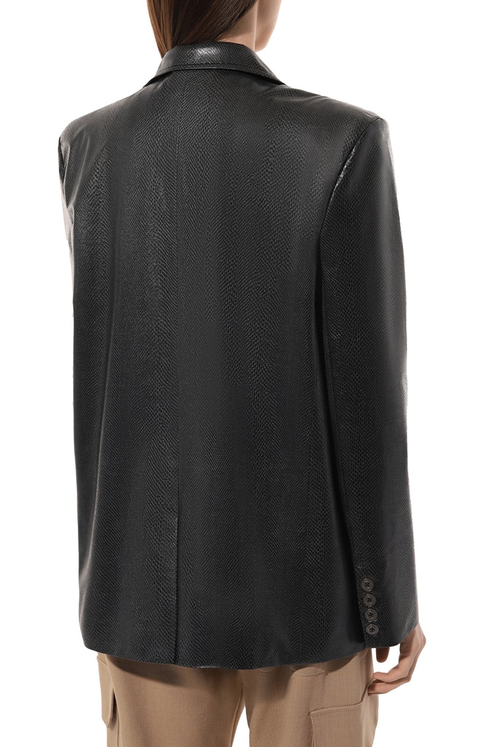 Жакет из экокожи WHO_AM, арт. FJ2-SV2210-BLK/S, фото 4