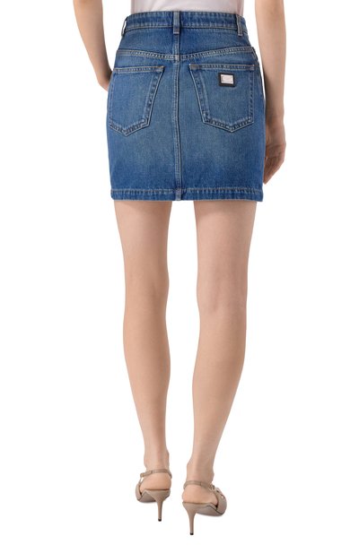 Джинсовая юбка DOLCE & GABBANA, арт. F4CX1D/G8NC7, фото 4