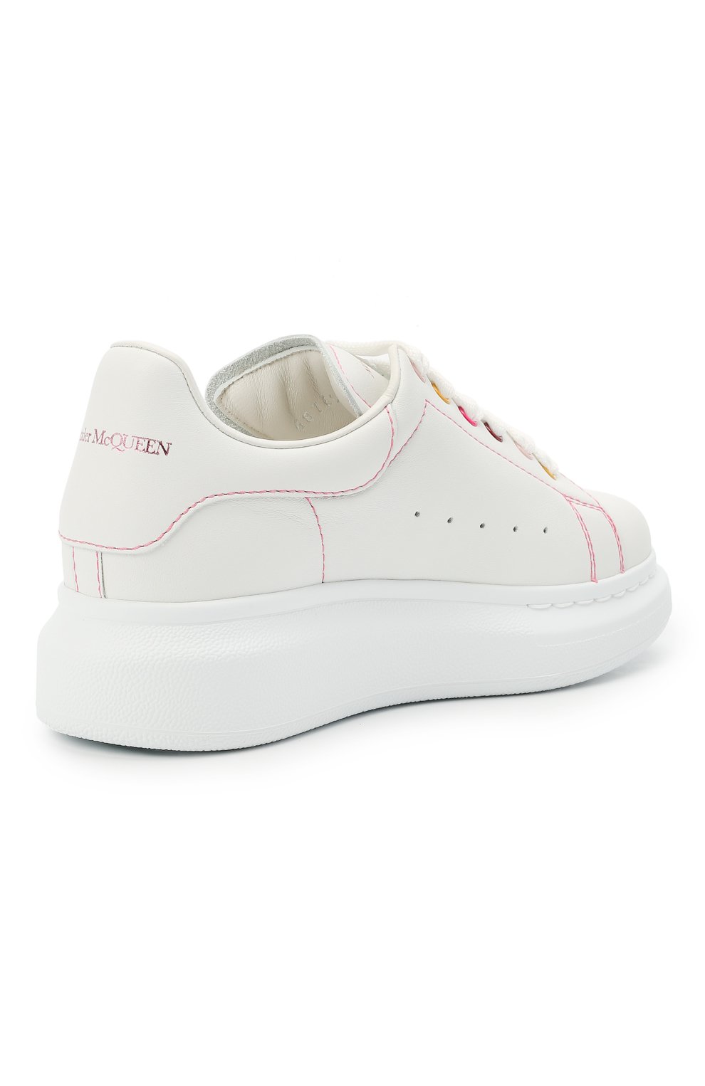 Кожаные кеды ALEXANDER MCQUEEN, арт. 587691/WHX1Q, фото 3