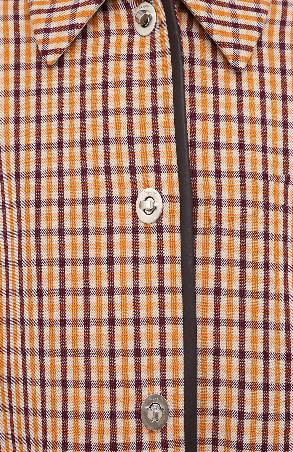 Шерстяное пальто LANVIN, арт. RW-C0117K-4586-A20, фото 6