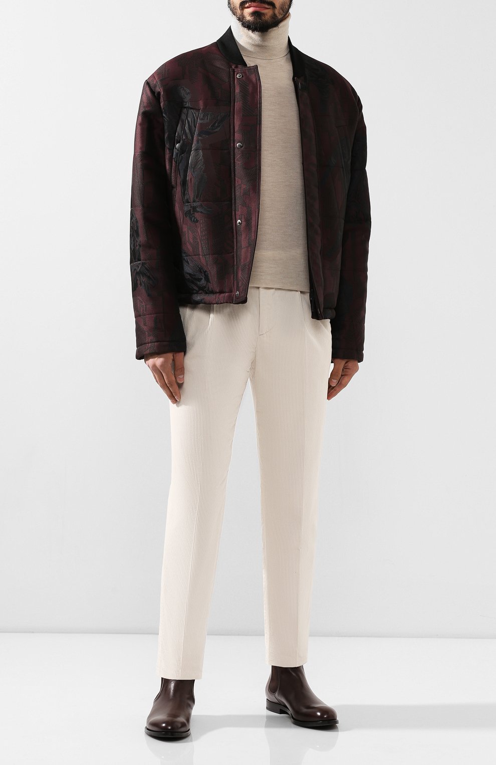 Вельветовые брюки BRUNELLO CUCINELLI, арт. ME233E1450, фото 2