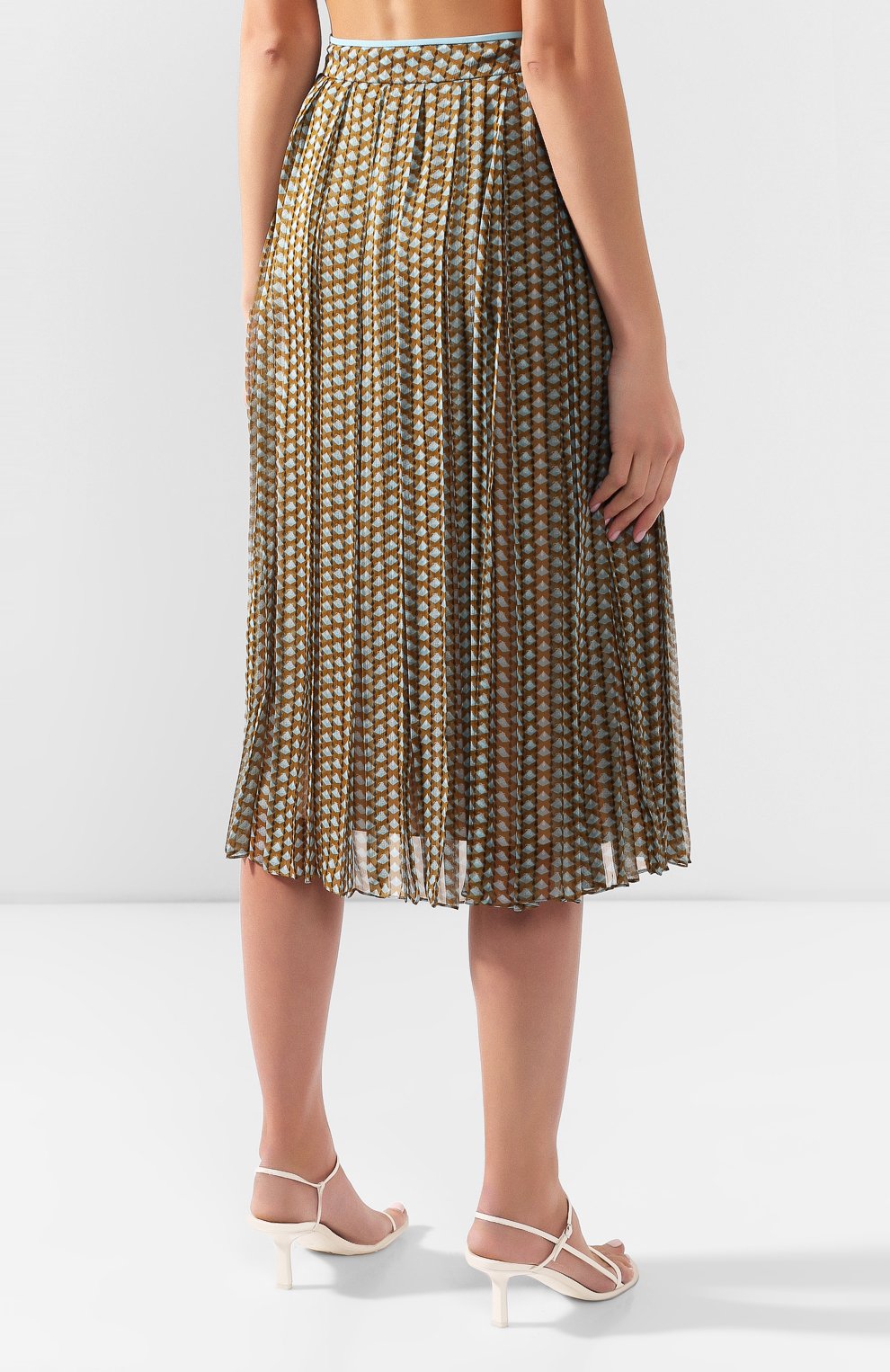 Шелковая юбка FENDI, арт. FQ7133 A5XF, фото 4