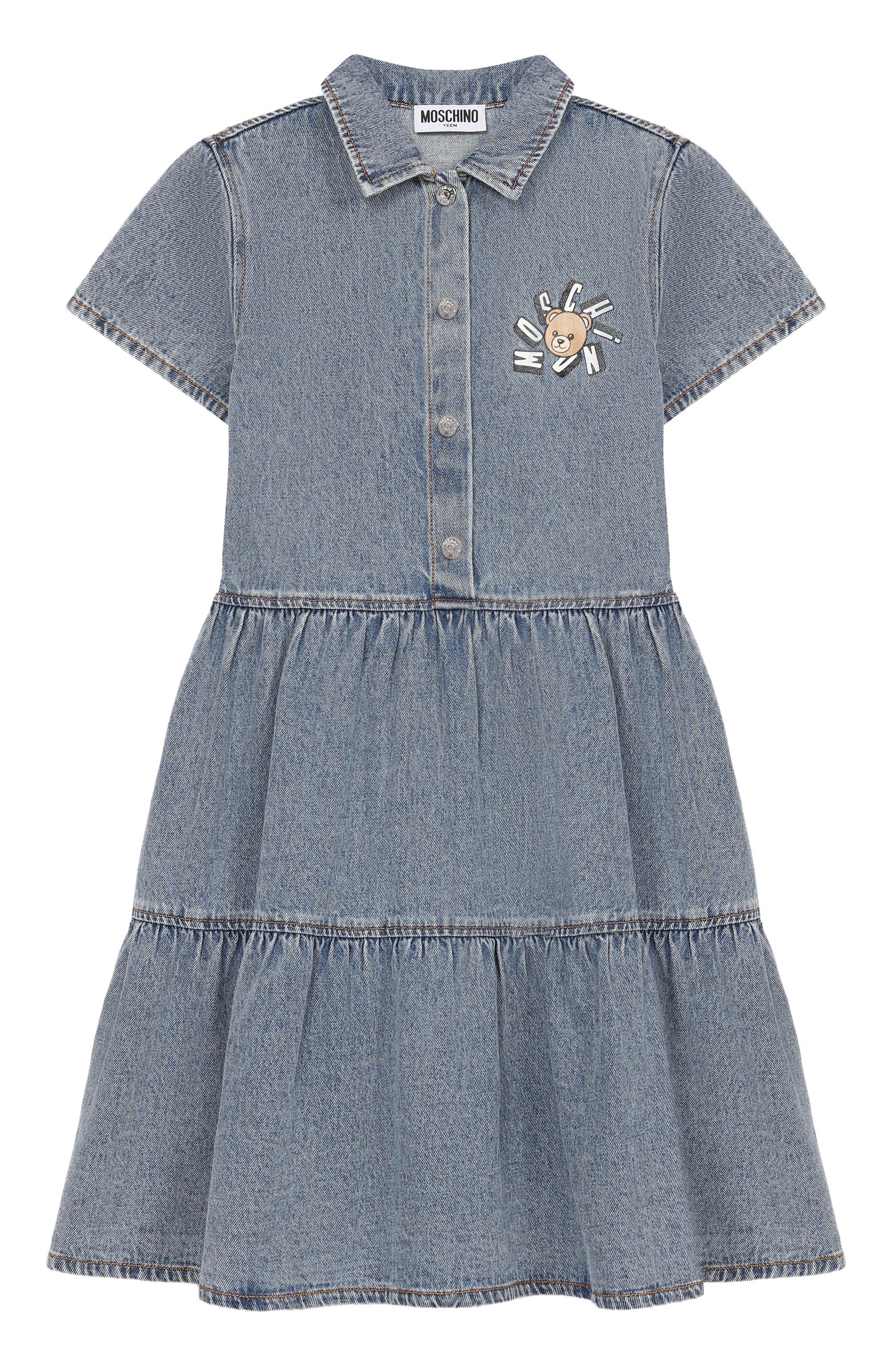 Джинсовое платье MOSCHINO, арт. HDV0HD/L0E44_001, фото 1