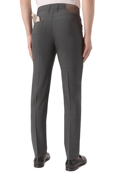 Шерстяные брюки JACOB COHEN, арт. 25E P/JUM_QW004 001 S3794 RW, фото 4