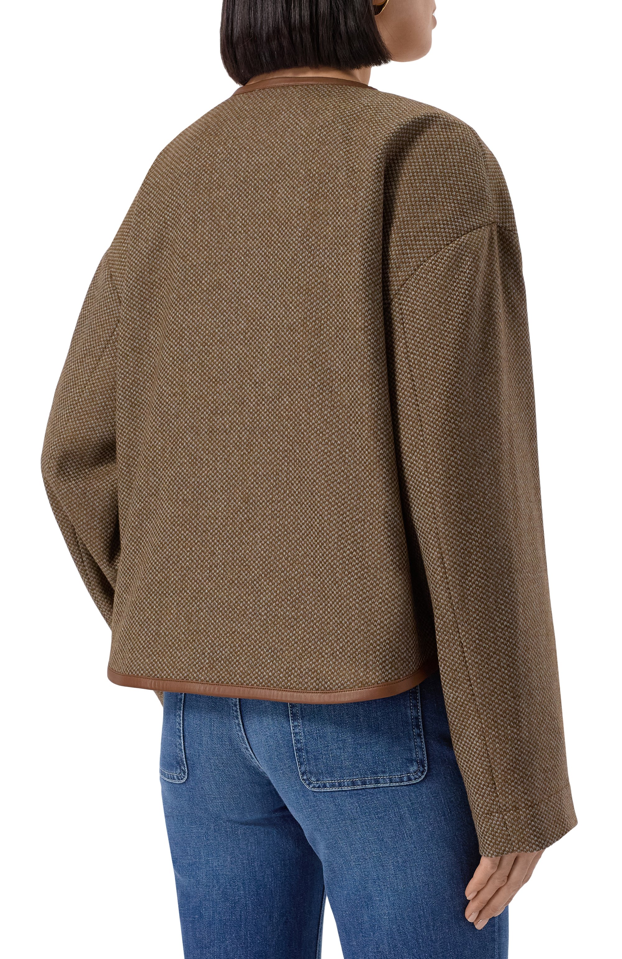 Жакет из шерсти и кашемира GIORGIO ARMANI, арт. GW001614/TE16708, фото 4