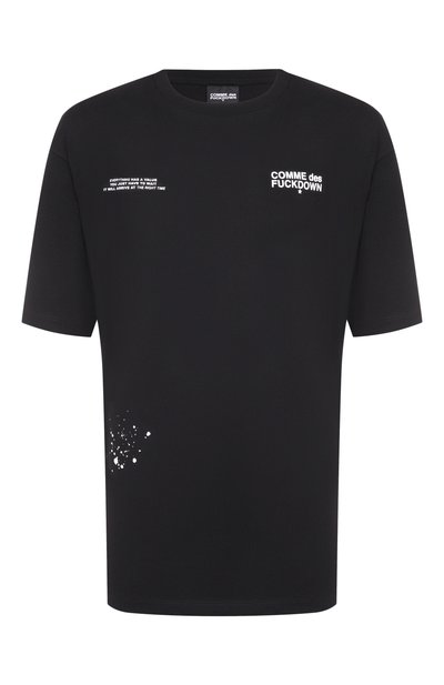 Мужская хлопковая футболка COMME DES FUCKDOWN, арт. CFABM01749