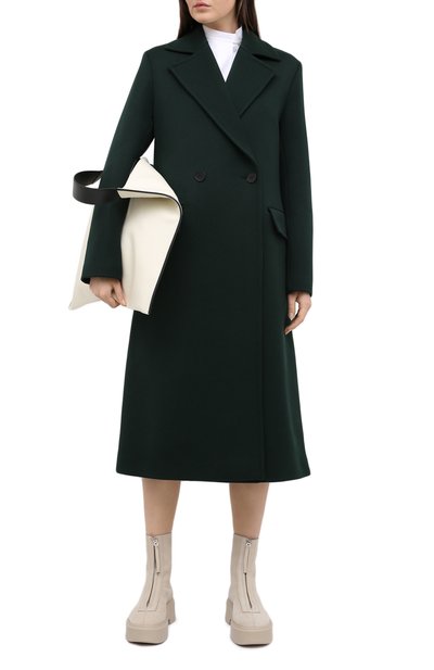 Шерстяное пальто JIL SANDER, арт. JSPR121424-WR210500, фото 2