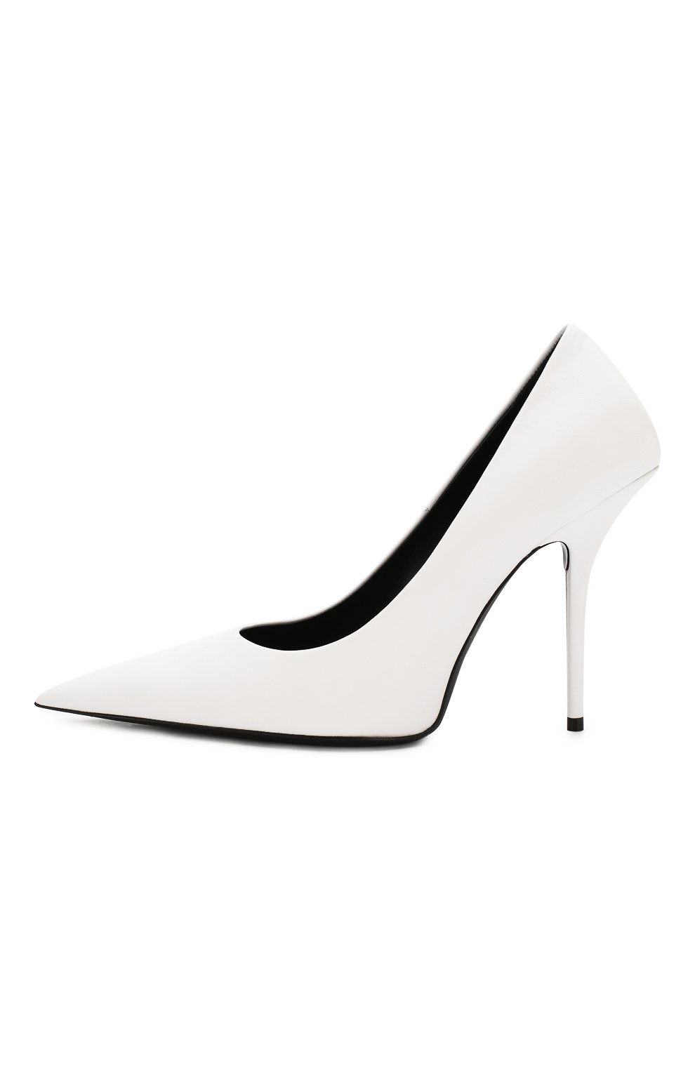 Кожаные туфли square knife BALENCIAGA белого цвета по цене 79950 руб., арт. 562879/WAWN0, фото 3 Кожаные туфли square knife BALENCIAGA, арт. 562879/WAWN0, фото 3