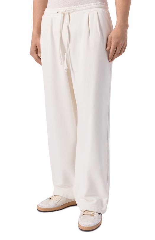 Хлопковые брюки Never Enough 2B6M029-492/MPA079 K347 Кремовый  2B6M029-492/MPA079 K347 Фото 3