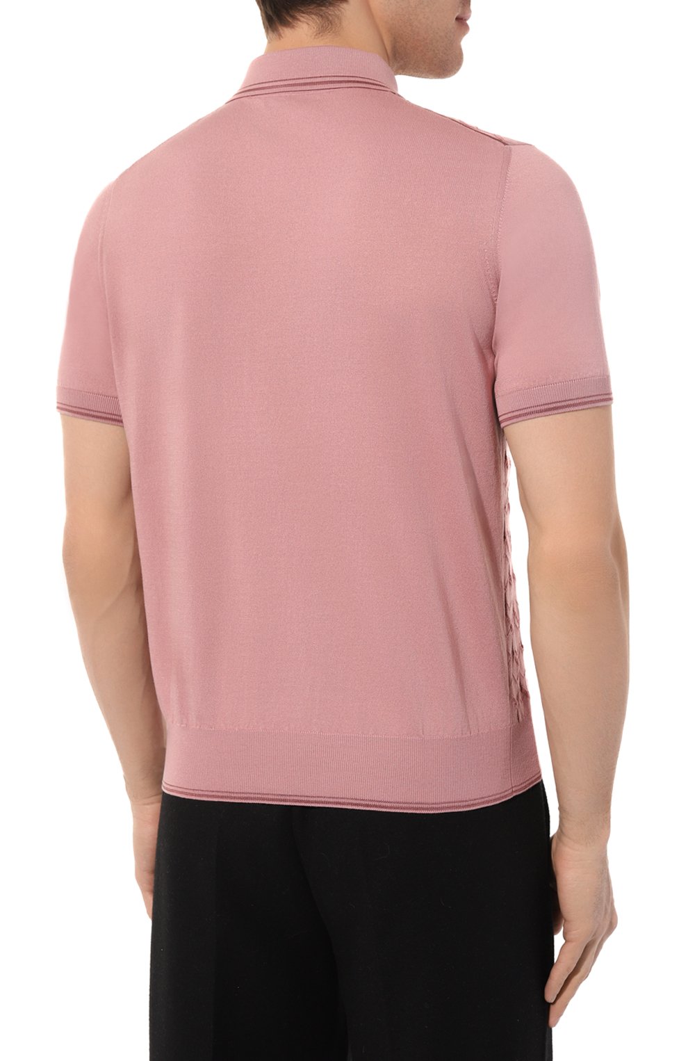 Поло из шелка и хлопка STEFANO RICCI, арт. K818068P31/F24173, фото 4