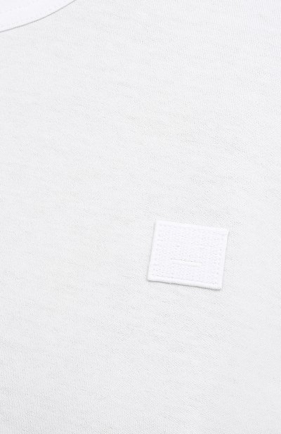 Хлопковая футболка ACNE STUDIOS, арт. 25E173/W, фото 5