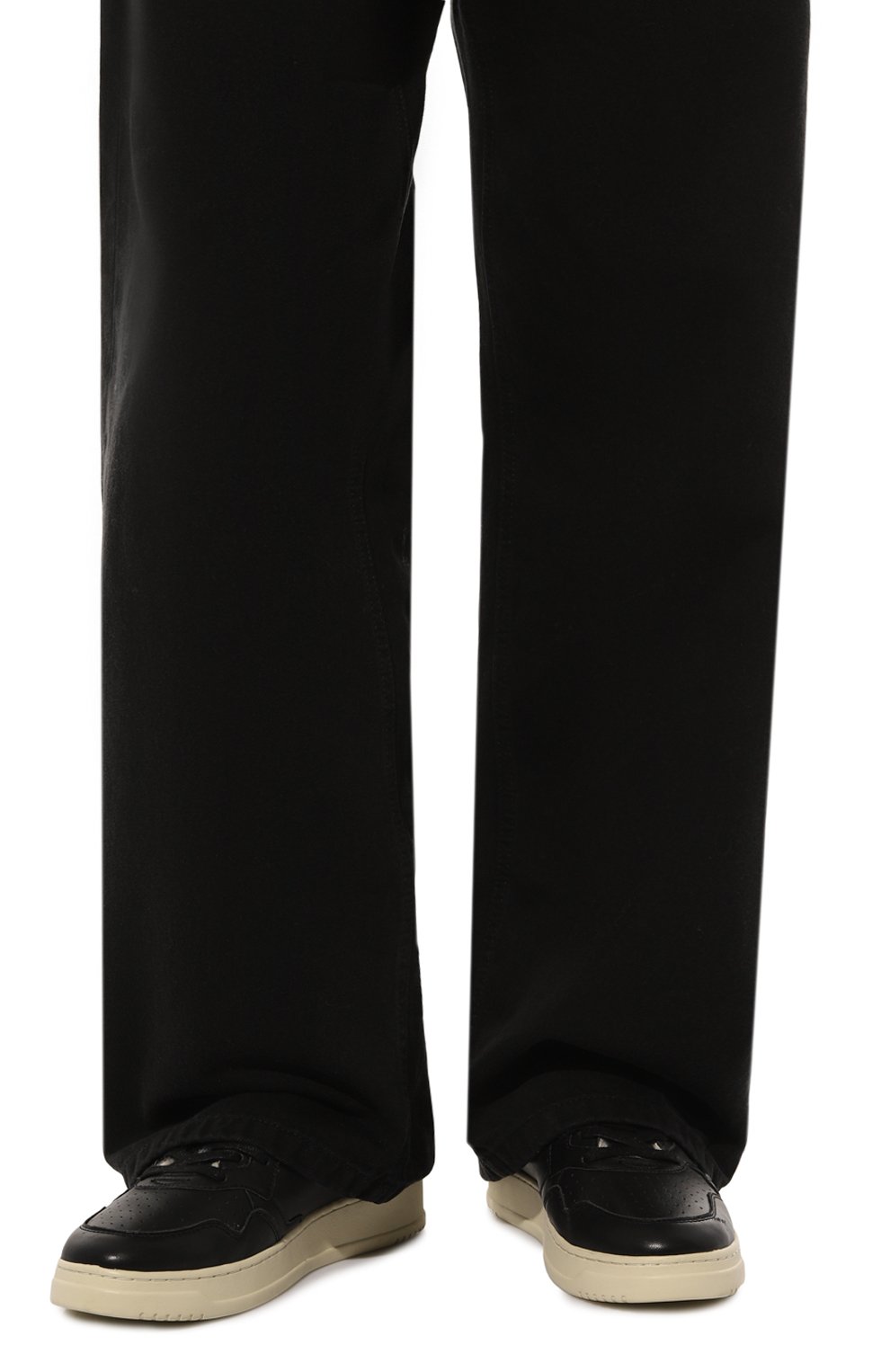 Кожаные кеды medalist AUTRY черного цвета по цене 28950 руб., арт. A1UNAUMMSR04, фото 3 Кожаные кеды medalist AUTRY, арт. A1UNAUMMSR04, фото 3