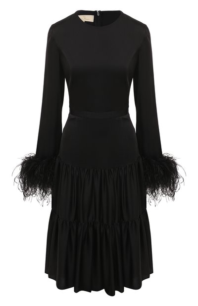 Платье с отделкой перьями LIKE YANA, арт. L1-23/7-727-3900/5, фото 1