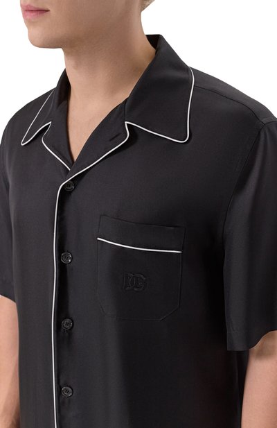 Шелковая рубашка DOLCE & GABBANA, арт. G5KS3Z/FU1S4, фото 5