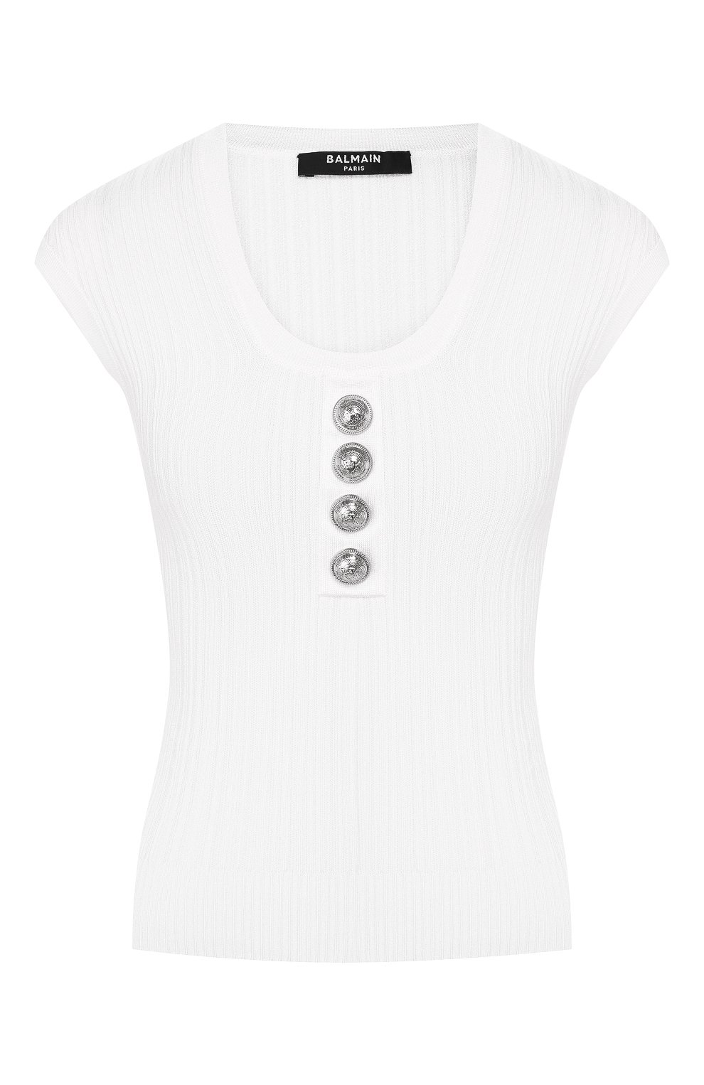 Топ из вискозы BALMAIN, а рт. TF00297/K063, фото 1