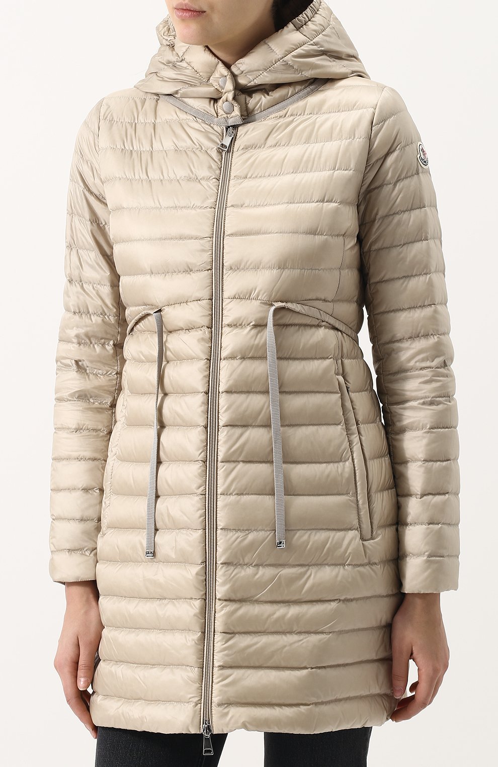 Приталенный стеганый пуховик с капюшоном MONCLER, арт. D1-093-49312-99-53048, фото 3
