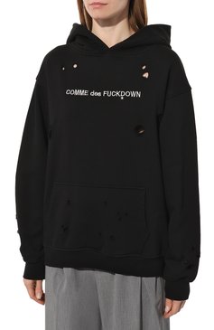 Хлопковое худи COMME DES FUCKDOWN, арт. CDFD3162, фото 1