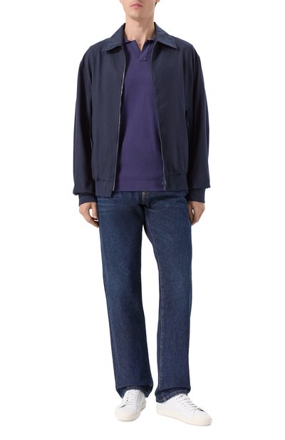 Поло из хлопка и шелка BRIONI, арт. UMKC0L/PBK02, фото 2