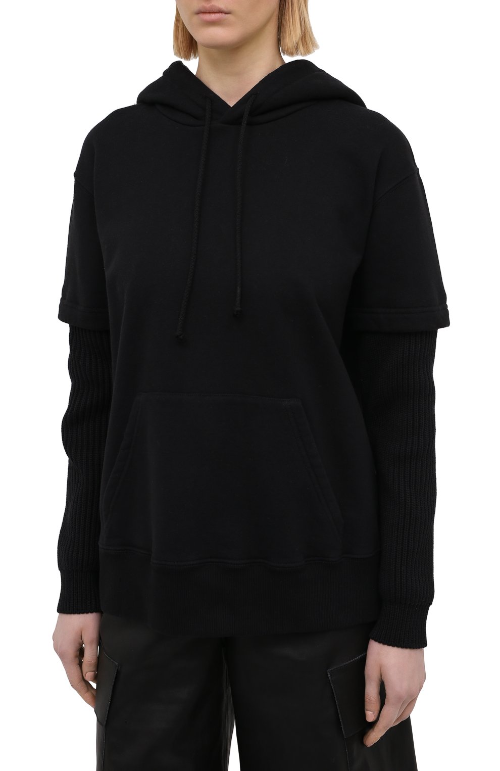 Хлопковое худи MM6, арт. S52GU0136/S25337, фото 3