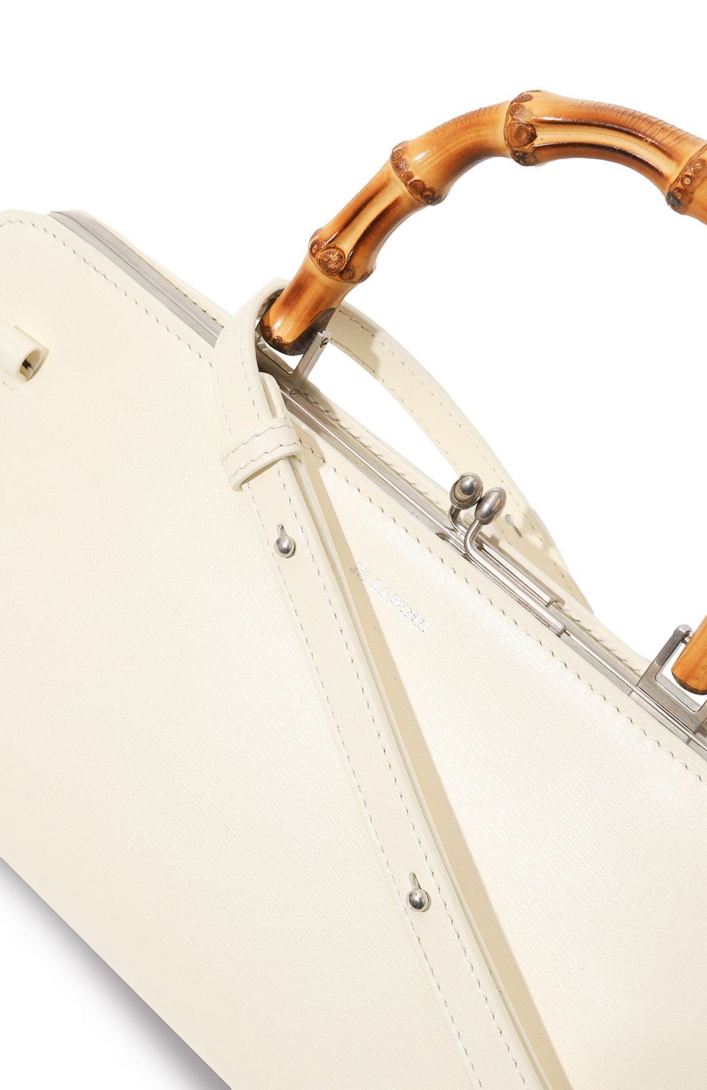 Сумка goji small JIL SANDER кремового цвета по цене 239500 руб., арт. J07ZH0042-P5356, фото 3 Сумка goji small JIL SANDER, арт. J07ZH0042-P5356, фото 3