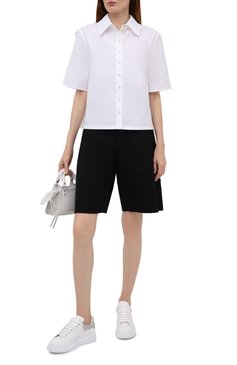 Кожаные кеды oversized ALEXANDER MCQUEEN, арт. 558945/WHTQI, фото 1