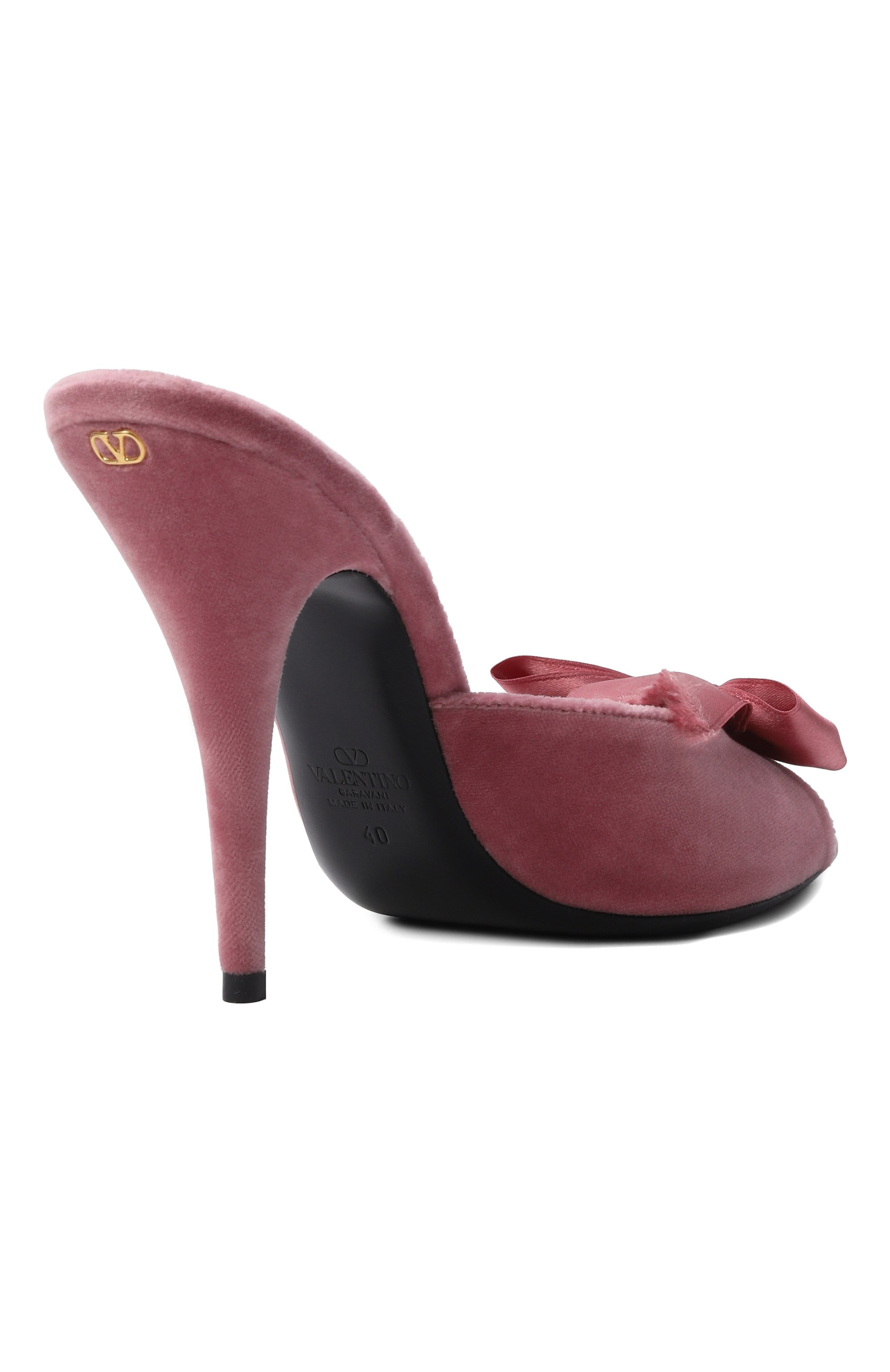 Бархатные мюли marie a 105 VALENTINO, арт. 8W0S0PK0/XGT, фото 5
