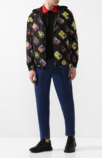 Кожаные кроссовки prax 01 PRADA, арт. 4E3388-72-F0002-G000, фото 2