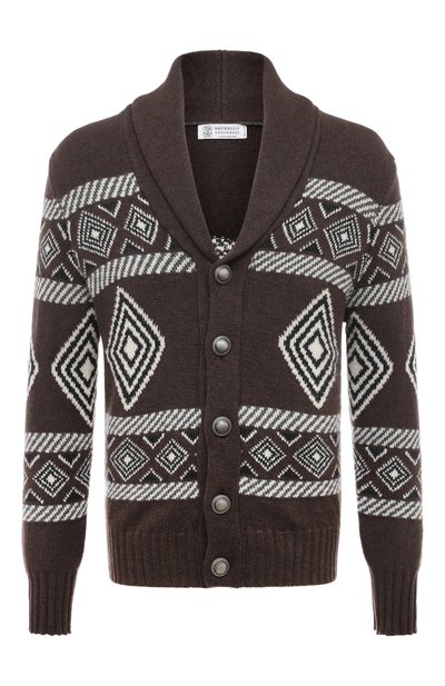 Мужской кашемировый кардиган BRUNELLO CUCINELLI, арт. M22504506