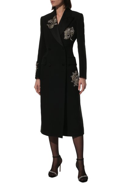 Шерстяное пальто ALEXANDER MCQUEEN, арт. 677570/QJACM, фото 2