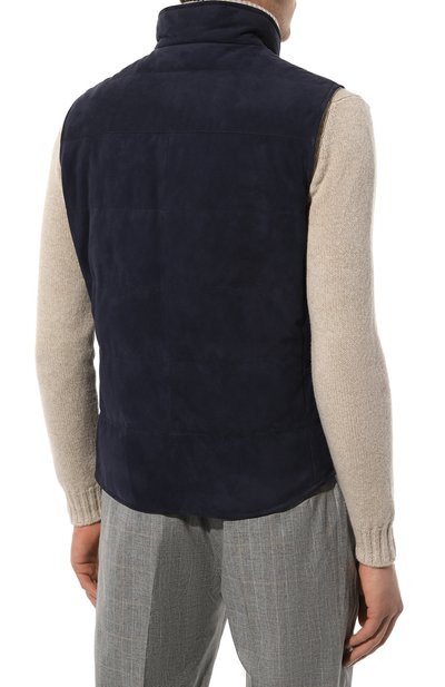 Замшевый жилет BRUNELLO CUCINELLI, арт. M0PCL1922, фото 4