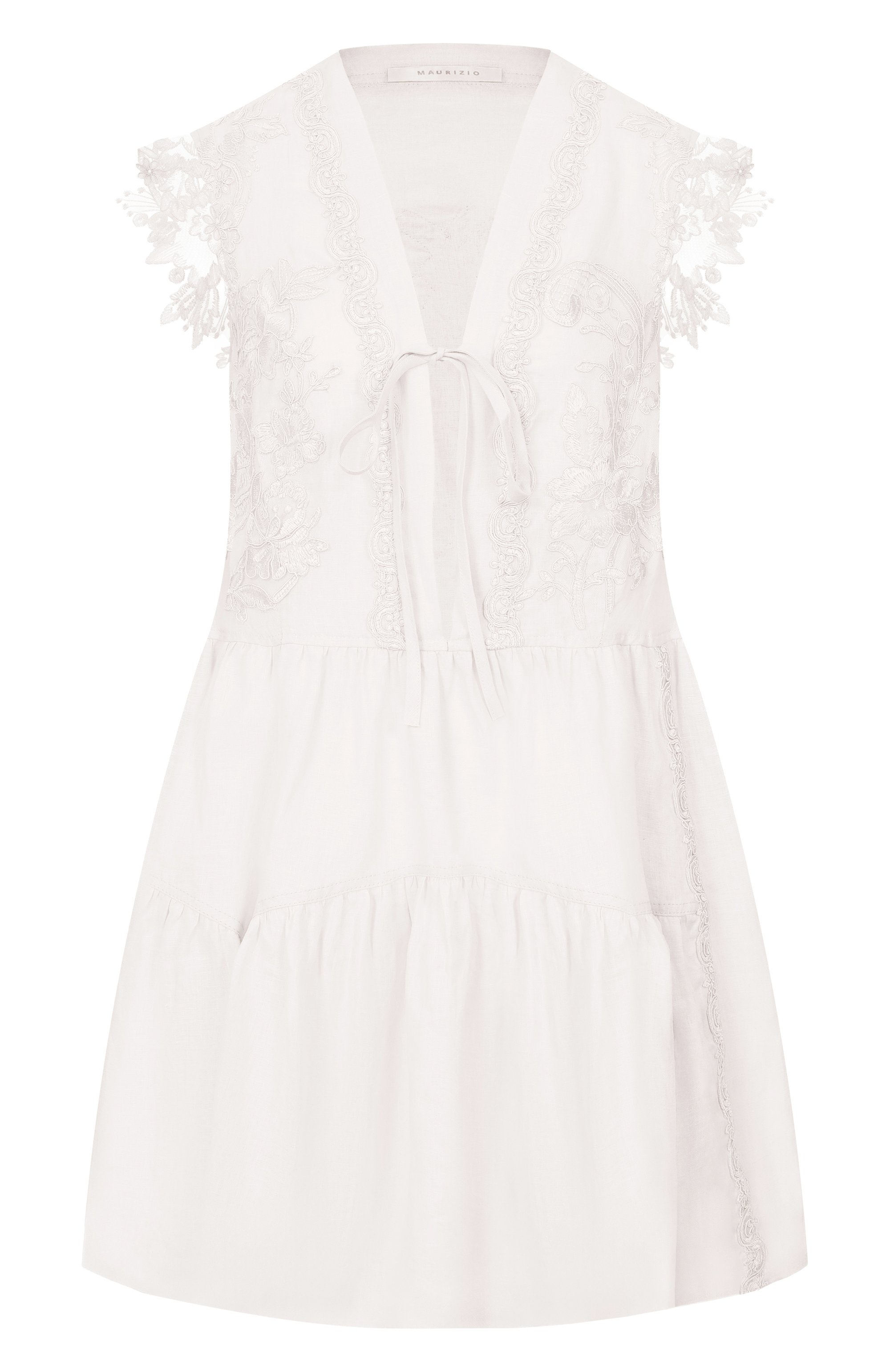 Платье из хлопка и вискозы MAURIZIO, арт. W06200781, фото 1