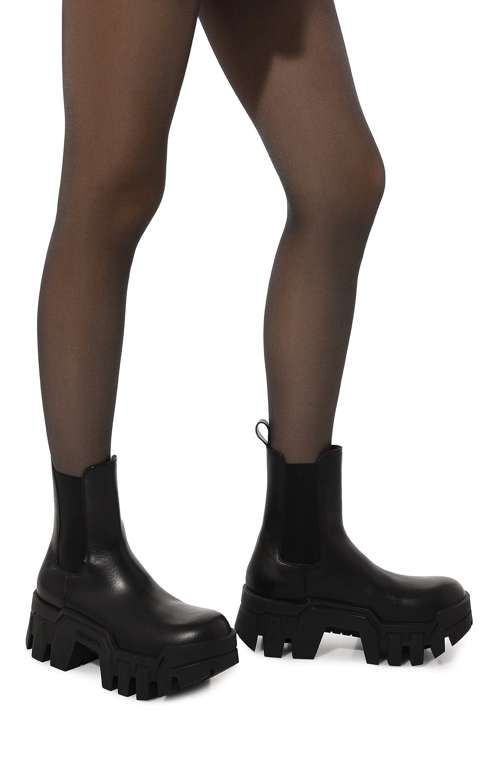 Кожаные ботинки bulldozer BALENCIAGA, арт. 693963/WBCQ0, фото 3