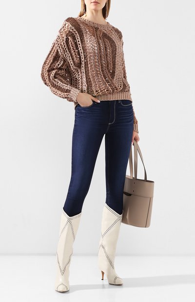 Хлопковый свитер BRUNELLO CUCINELLI, арт. M5Y600600, фото 2