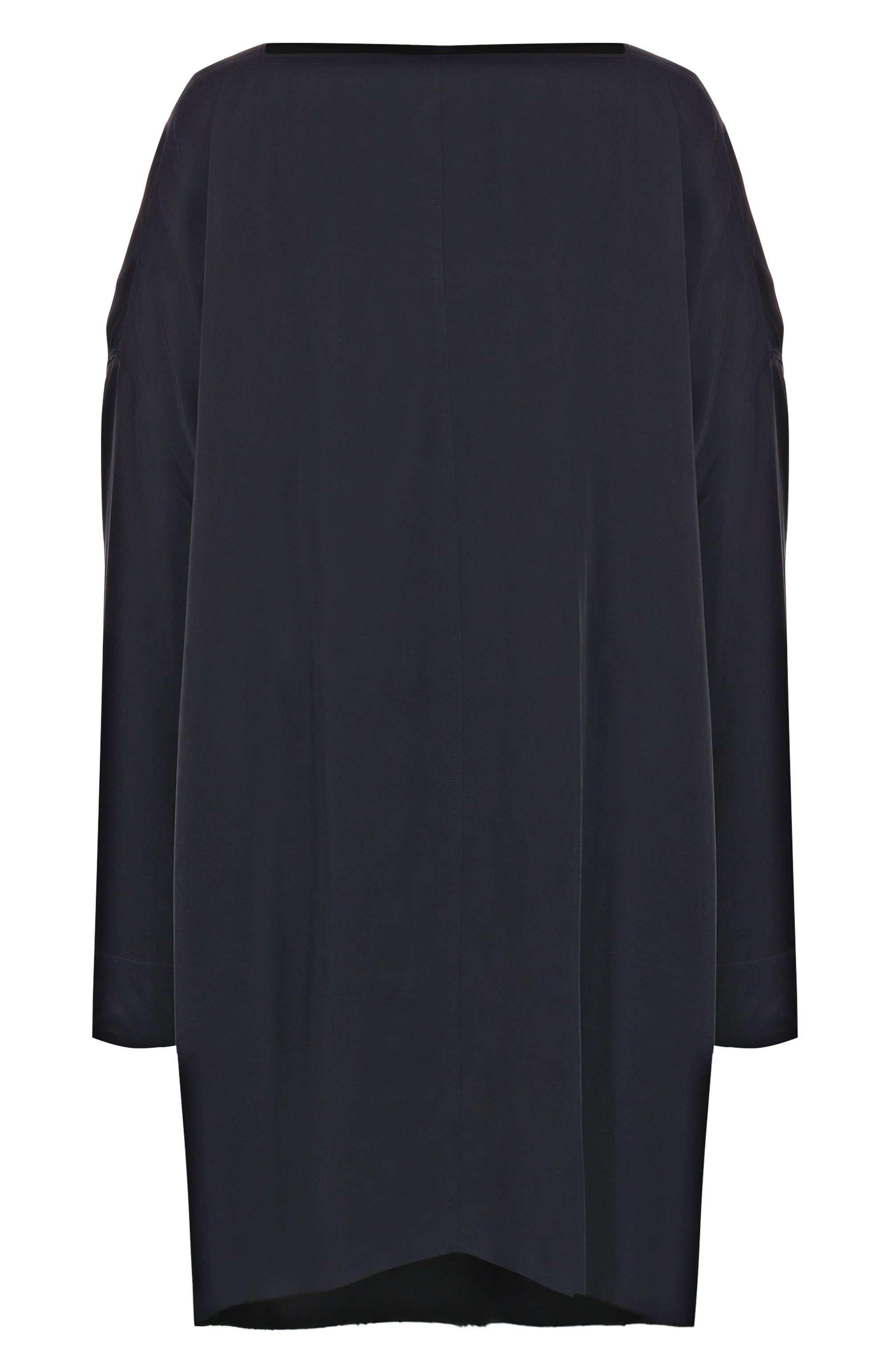 Атласная туника RICK OWENS, арт. R001E7599/SCH, фото 1