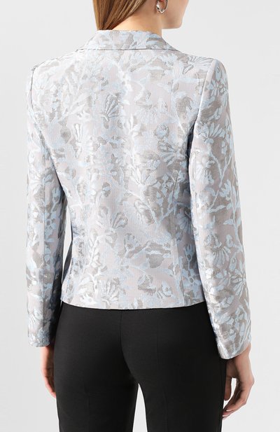 Жакет GIORGIO ARMANI голубого цвета по цене 191500 руб., арт. 0SHGG0D8/T01EN, фото 4 Жакет GIORGIO ARMANI, арт. 0SHGG0D8/T01EN, фото 4