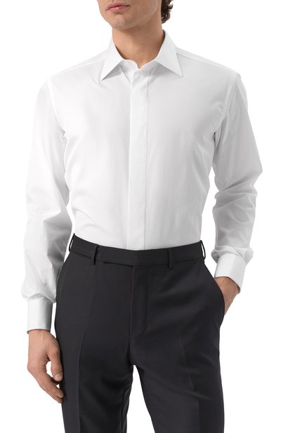 Хлопковая сорочка BRIONI, арт. RCX00L/PZ024, фото 3