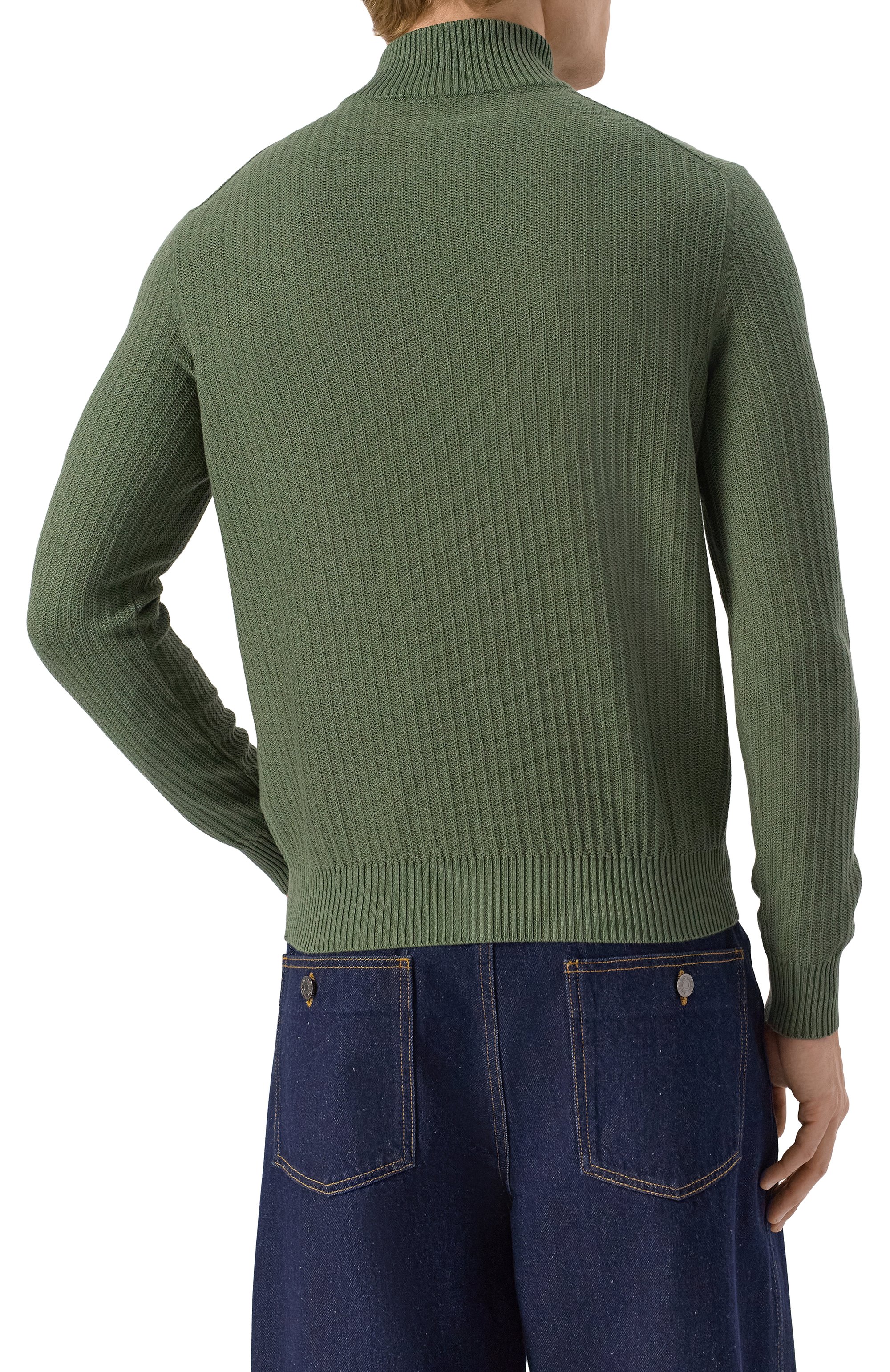 Джемпер из шелка и хлопка STEFANO RICCI, арт. K616403L01/F25110, фото 4