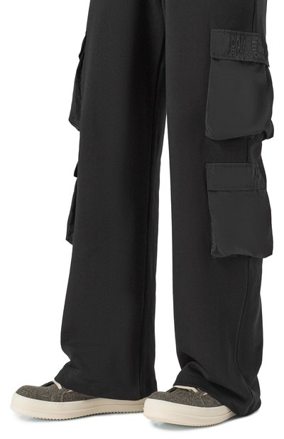 Текстильные кеды vintage RICK OWENS, арт. RU02E1897/WRULVS, фото 3