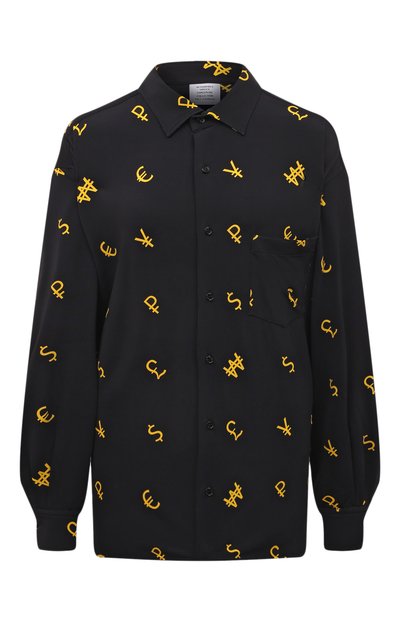 Женская хлопковая рубашка VETEMENTS, арт. UA53SH800X