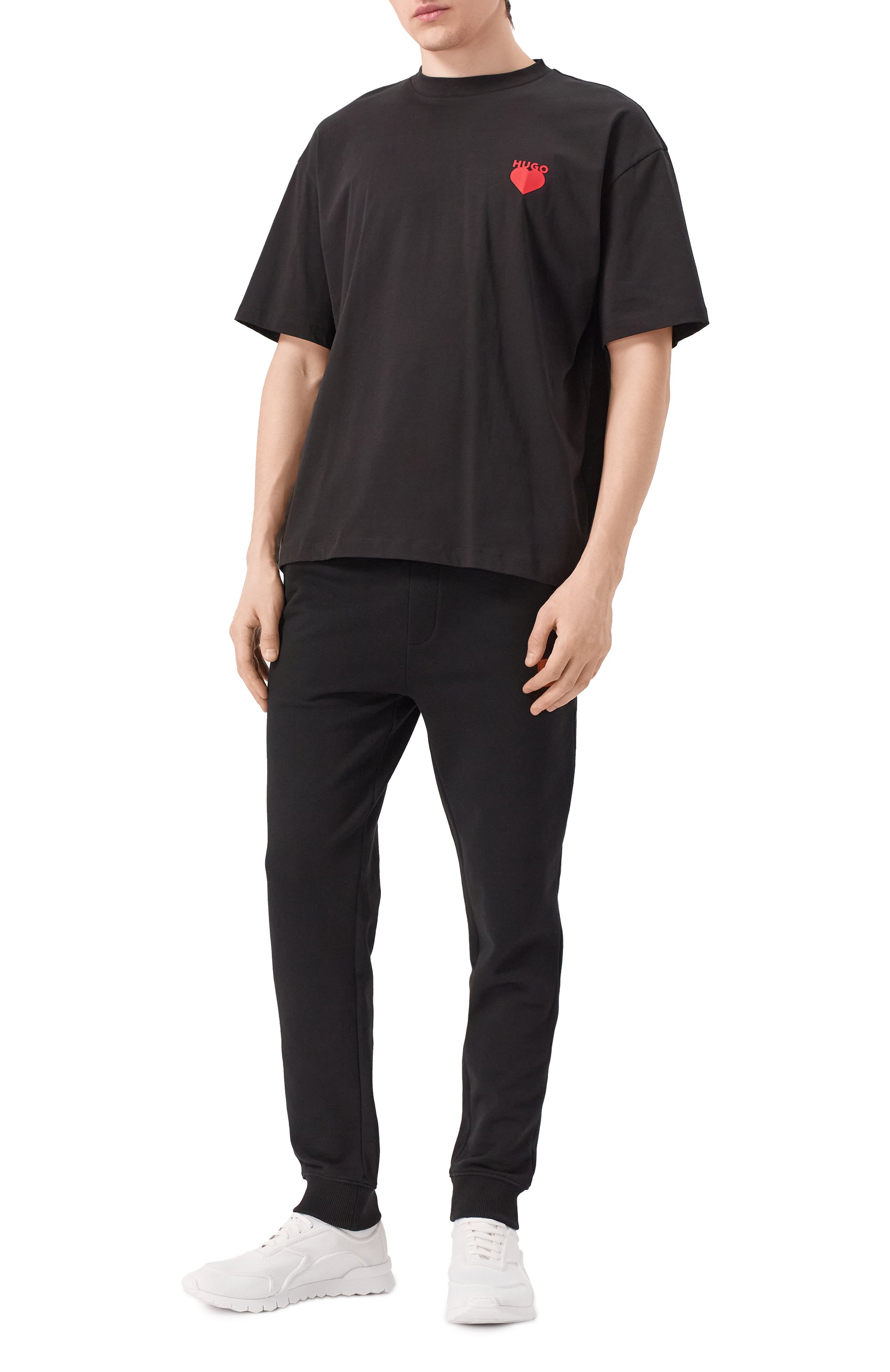 Хлопковые джоггеры HUGO, арт. 50447963, фото 2