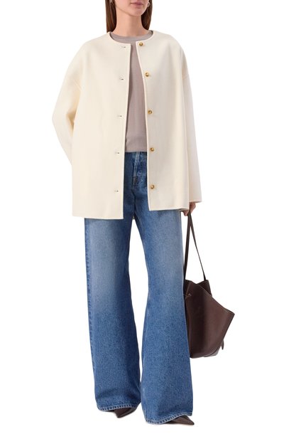 Полупальто из шерсти и кашемира LOULOU DE SAISON, арт. DUNNE, фото 2