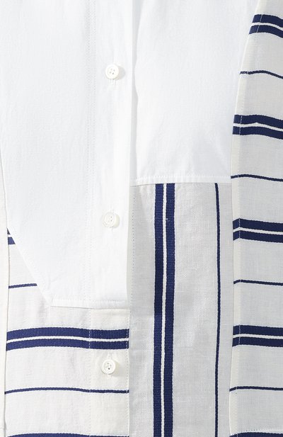 Платье из смеси льна и хлопка LOEWE, арт. D2196032F0, фото 5