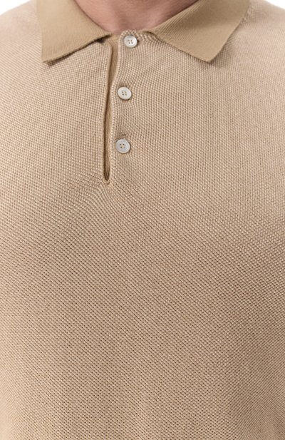 Хлопковое поло CANALI, арт. C0127B/MK02265, фото 5