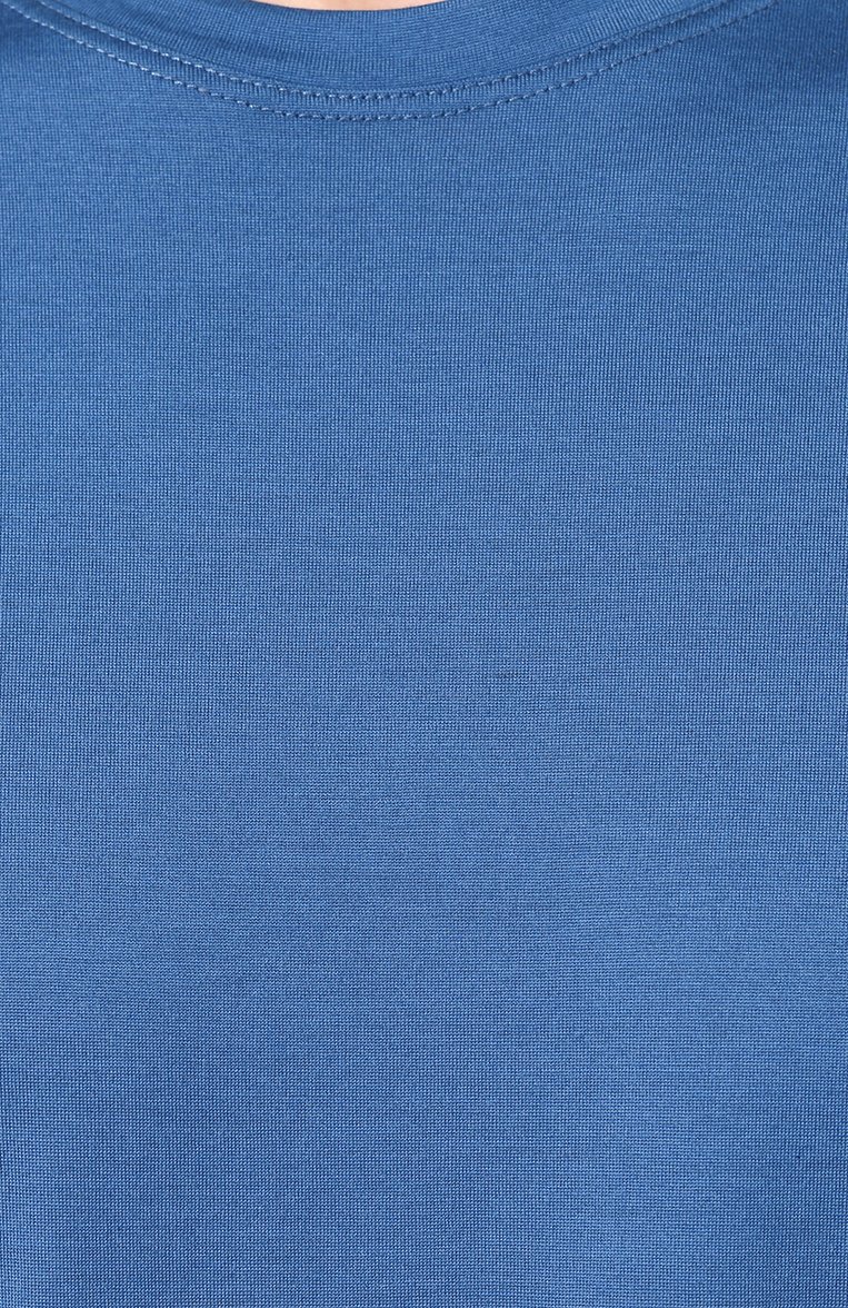 Мужская синяя шерстяная футболка LORO PIANA купить в интернет-магазине ...