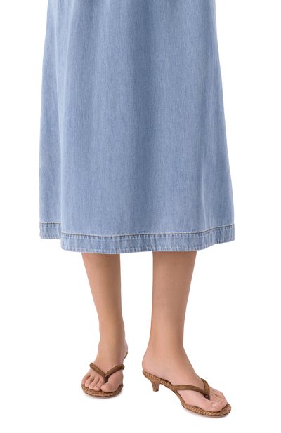 Кожаные мюли calypso GIANVITO ROSSI, арт. G10135.35RIC.CBLTECU, фото 2