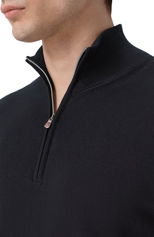 Хлопковый джемпер Andrea Campagna M5426-8062 Чёрный  M5426-8062 Фото 5