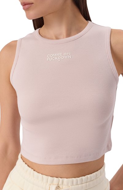 Хлопковая майка COMME DES FUCKDOWN, арт. CFABW01600, фото 5