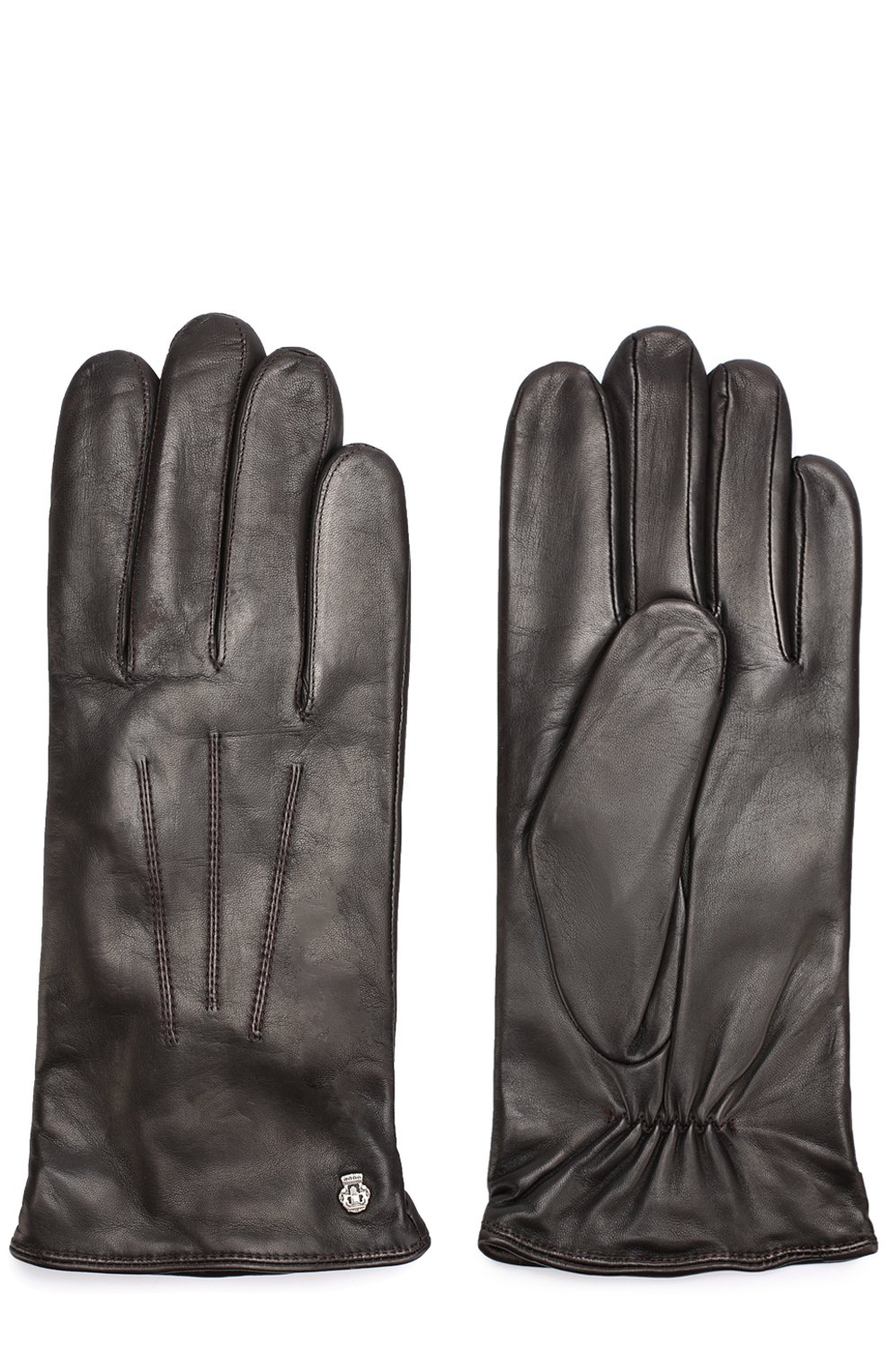 Кожаные перчатки с подкладкой из смеси шерсти и кашемира ROECKL, арт. 13011-601, фото 2